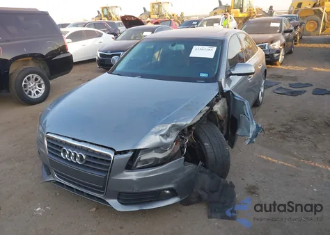 2011 Audi A4 2.0T Premium z USA, uszkodzony, nr VIN WAUHFAFL6BA081332